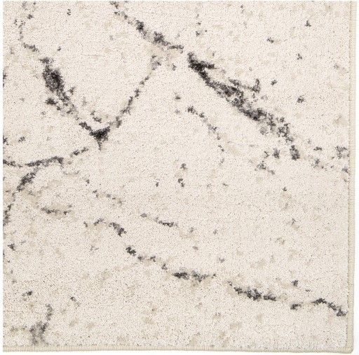 Orian Illusions Marble Hill Soft White 5'x8' Area Rug-1