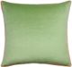 Stylecraft Tinck Dark Blue/Light Green Velvet Throw Pillow-1