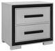 Global Furniture USA Amelia Black/Gray Nightstand-0