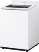 LG 5.6 Cu Ft. Alpine White Agitator Top Load Washer with EasyUnload™-4