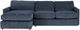 Kevin Charles® Noah 2-Piece Maguire Indigo Left-Arm Facing Sectional and Chaise-1
