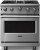 Viking® 5 Series 30" Stainless Steel Pro Style Natural Gas Range-0