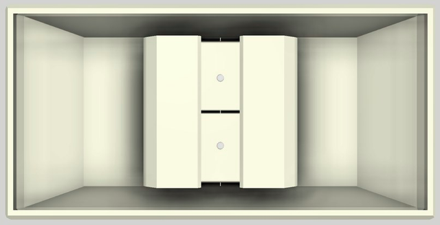 Vent-A-Hood® 66" Biscuit Island Range Hood-2