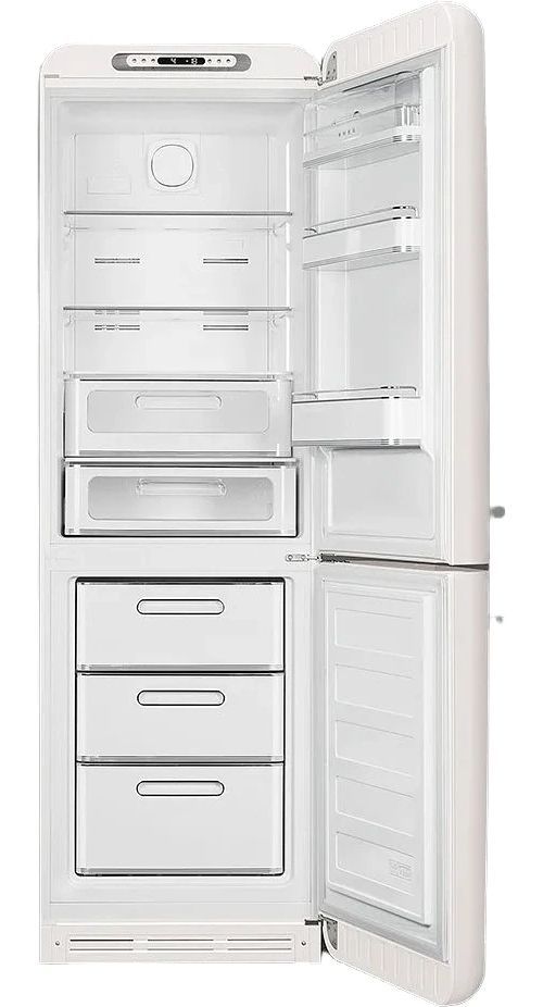 Smeg 50's Retro Style Aesthetic 11.7 Cu. Ft. White Bottom Freezer Refrigerator-1