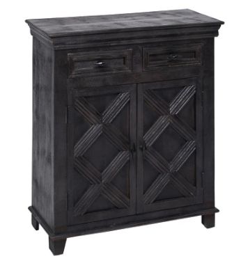 Jaipur Furniture Alderfer Onyx Sand 2-Door Cabinet-0