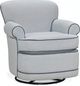 Braxton Culler Customizable Maxton Transitional Swivel Glider Chair with Rolled Arms-0