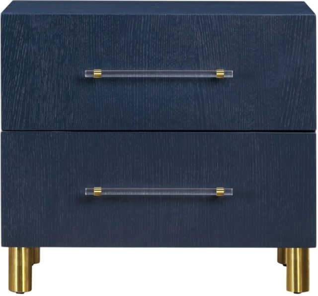 Modus Furniture Argento Navy Blue Nightstand-2