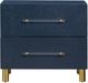 Modus Furniture Argento Navy Blue Nightstand-2