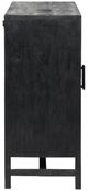 Dovetail Furniture Owen Black Sandblasted Sideboard-2