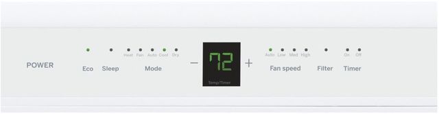 GE® 10,000 BTU's White Thru the Wall Air Conditioner-2
