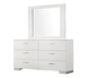 Coaster® Felicity Glossy White Dresser-1
