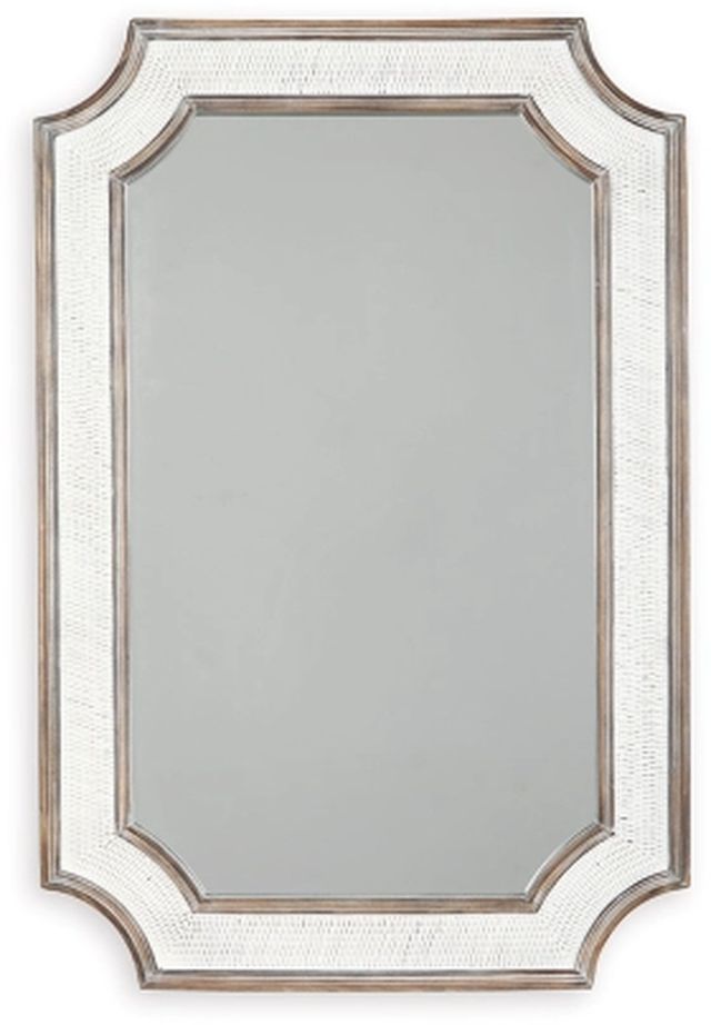 Signature Design by Ashley® Howston Antique White Accent Mirror-1