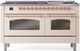 Ilve® Nostalgie II Series 60" Antique White Pro Style Dual Fuel Range-0