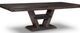 Handstone Customizable Algoma Heritage Charcoal 42x72 Dining Table with 2 Leaf-0