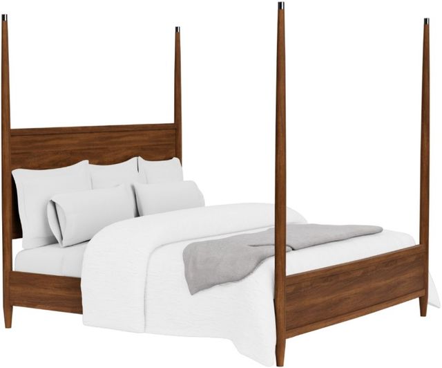 Riverside Furniture Elsie Classic Walnut Queen Poster Bed-0