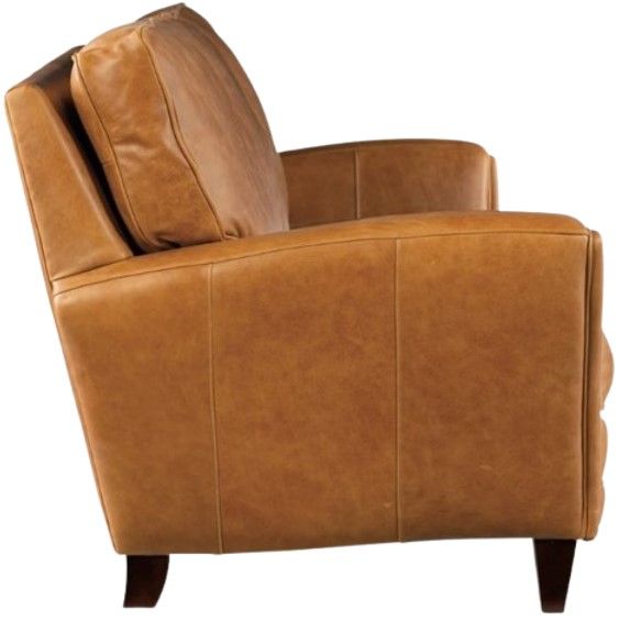 Bradington-Young Customizable Zion Leather Loveseat-1
