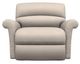 La-Z-Boy® Robin Linen Power Reclining Chair and a Half with Headrest and Lumbar-1