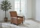 Bassett® Furniture Customizable Nelson Leather Manual Recliner-4