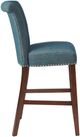 Olliix by Madison Park Blue Colfax 30-Inch Bar Stool-3