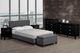 Titus Furniture Gray 60" Queen Platform Bed-1