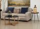 Coast2Coast Home™ Campbell Black Marble Cocktail Table with Natural Base-1