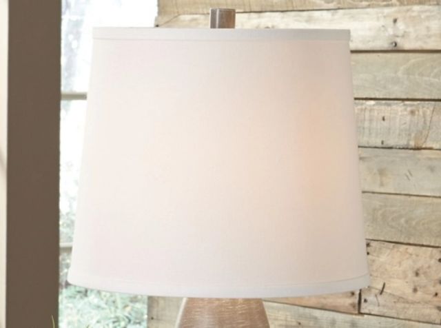 Signature Design by Ashley® Shavontae Gray Poly Table Lamp-3