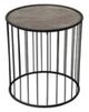 Diamond Sofa® Gibson 22" Round Grey End Table-0