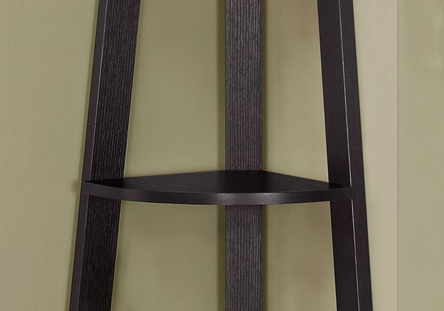 Monarch Specialties Inc. Espresso Corner Accent Etagere-2