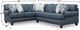 Cozy Life C9 2-Piece Romero Sectional with Pillows-3