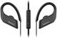 Panasonic® Ultra-Light WINGS Black Wireless Bluetooth® Sport Clip Headphones-0