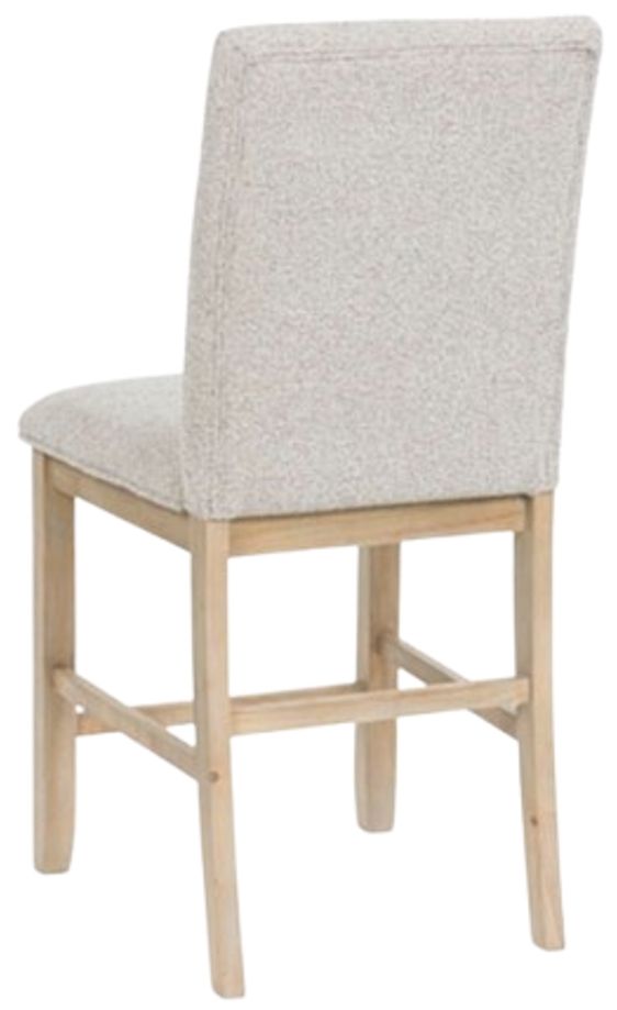 Signature Design by Ashley® Crendlin Light Brown Upholstered Bar Stool-3