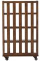 Liberty Furniture Arlington House Cobblestone Brown Open Bookcase-3