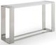 VIG Furniture Modrest Fauna Stainless Steel/White Console Table-0