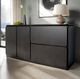 Furniture of America® Sargans Black Sideboard-1