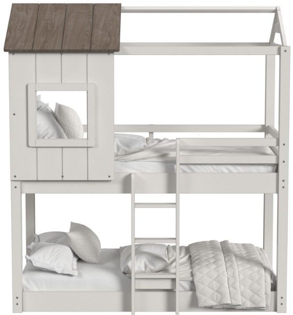 Westwood Design Lodge Cookies/Cream Loft Bunk Bed-2