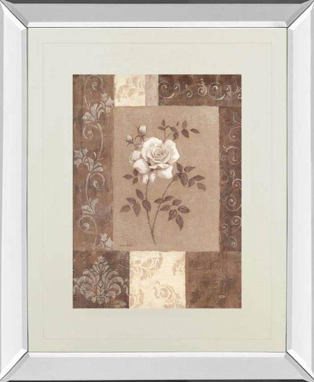 Classy Art Single Rose by Vivian Flasch Wall Art-0