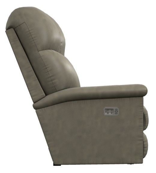 La-Z-Boy® Lancer Charcoal Power Wall Recliner with Headrest and Lumbar-2