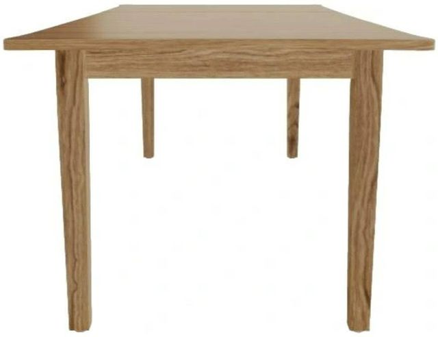 Mavin Customizable 38" Concave Extendable Dining Table with 2 Leaves-2