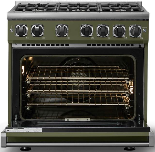 Viking® 7 Series 36" Martini Pro Style Liquid Propane Gas Range-1