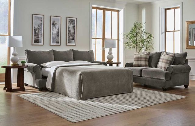 Signature Design by Ashley® Tallow Creek Shadow Queen Sofa Sleeper-1