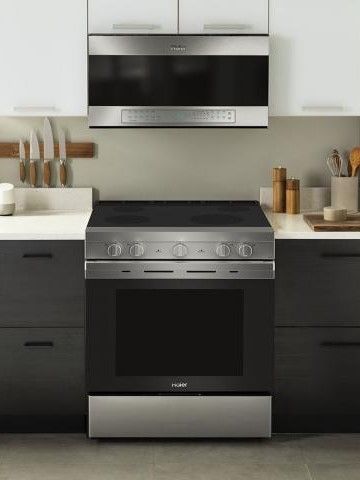 Haier 30" 1.6 Cu. Ft. Stainless Steel Over the Range Microwave-2