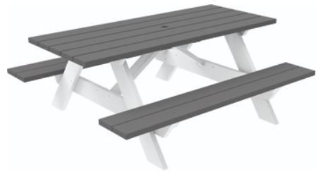 Seaside Casual Seaside Traditional Picnic Table-0