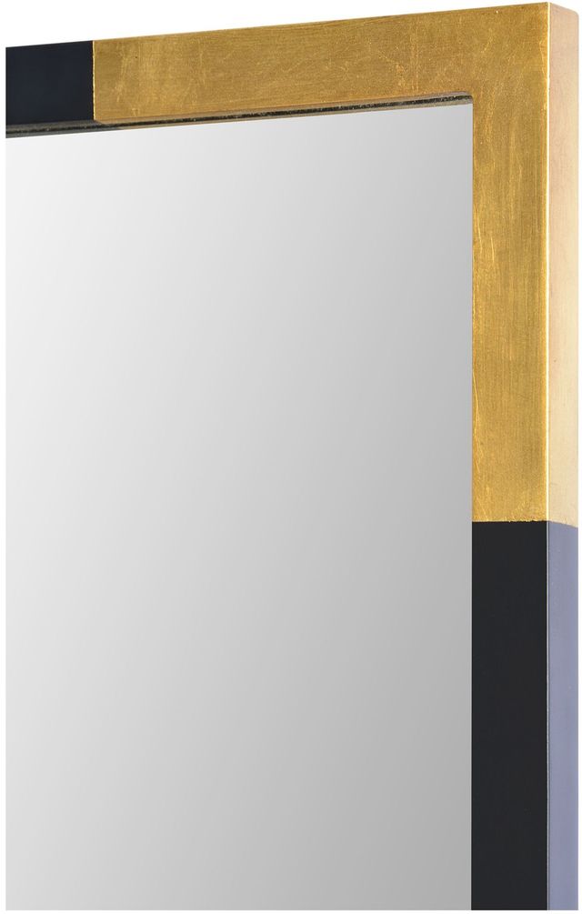 Renwil® Osmond Gold Leaf & Black Painted Wall Mirror-2