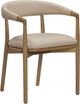 TOV Furniture Vina Light Brown/Taupe Dining Chair-0