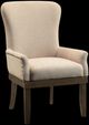 ACME Furniture Landon Beige/Salvage Brown Arm Chair-0