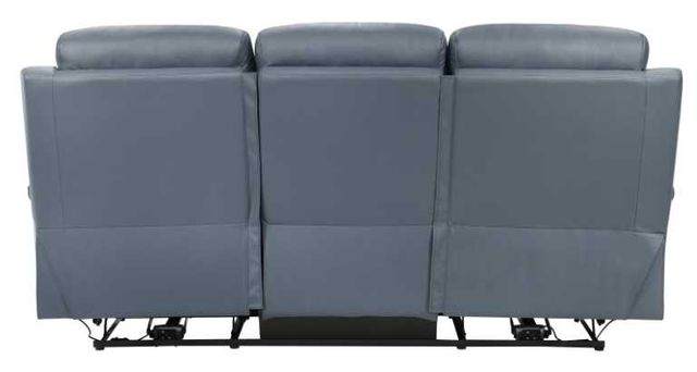 Homelegance® Hancock Blue Power Double Reclining Sofa-3