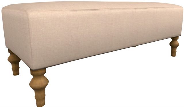 Best® Home Furnishings Customizable Ryker Bench with Honey Birch Legs