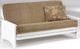 Night & Day Furniture™ Key West White Queen Moon Glider Futon-0