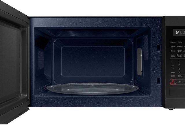 Samsung 1.9 Cu. Ft.  Matte Black Steel Countertop Microwave-5