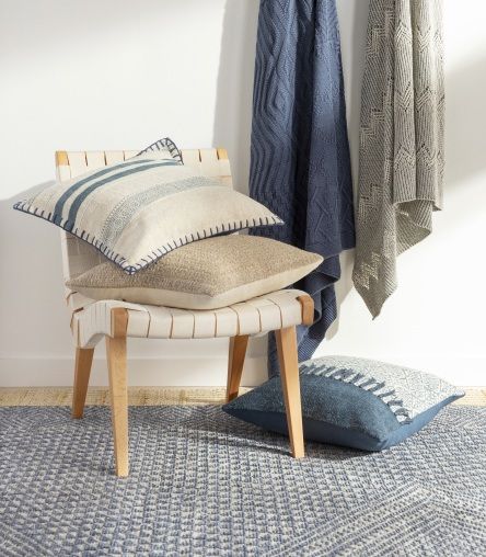 Surya Kiersten Medium Gray 50"x60" Throw Blanket-2